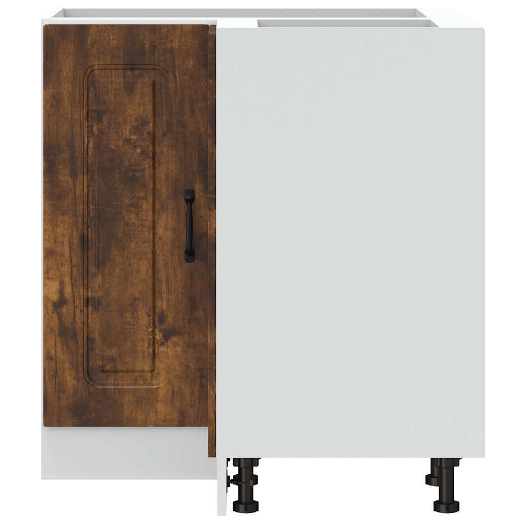 Köksinredning Underskåp Hörnbänkskåp Kalmar Rökfärgad ek