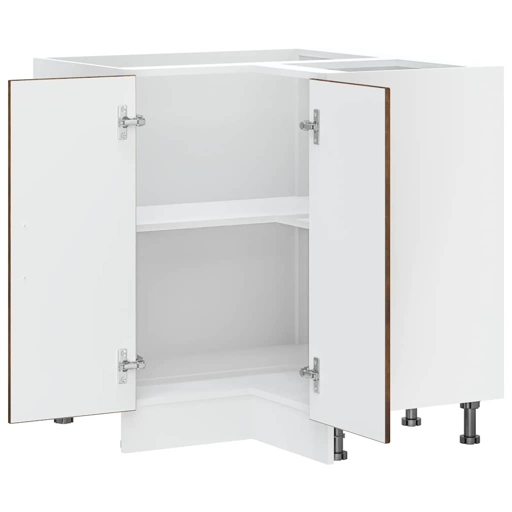 Köksinredning Underskåp Hörnbänkskåp Kalmar Rökfärgad ek