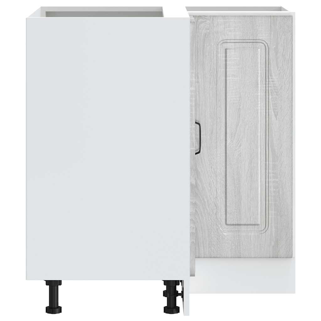 Köksinredning Underskåp Hörnbänkskåp Kalmar Sonoma Grå