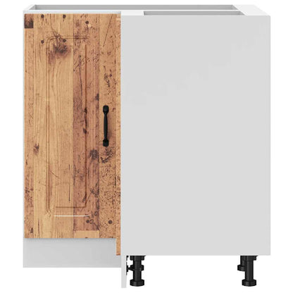 Köksinredning Underskåp Hörnbänkskåp Kalmar Åldrat Trä