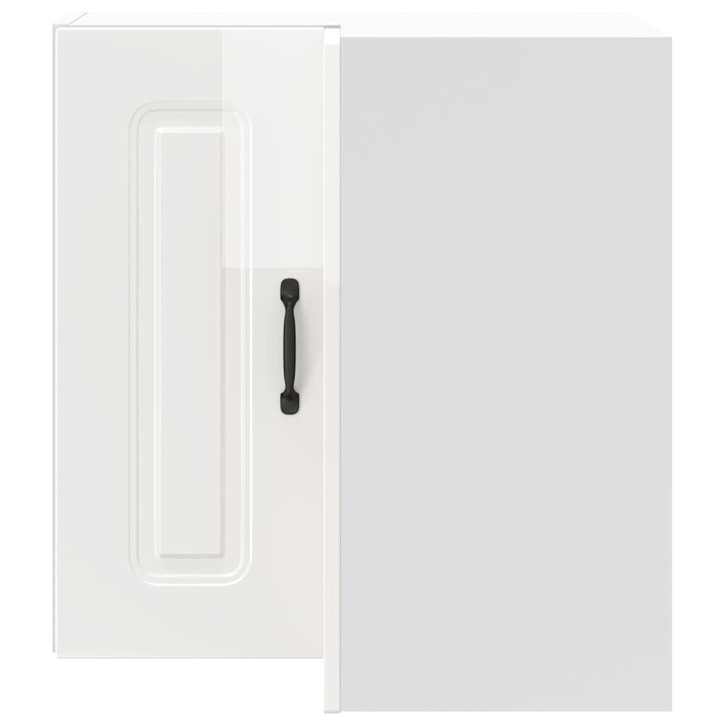 Köksinredning Överskåp Hörnskåp Kalmar Högglans Vit