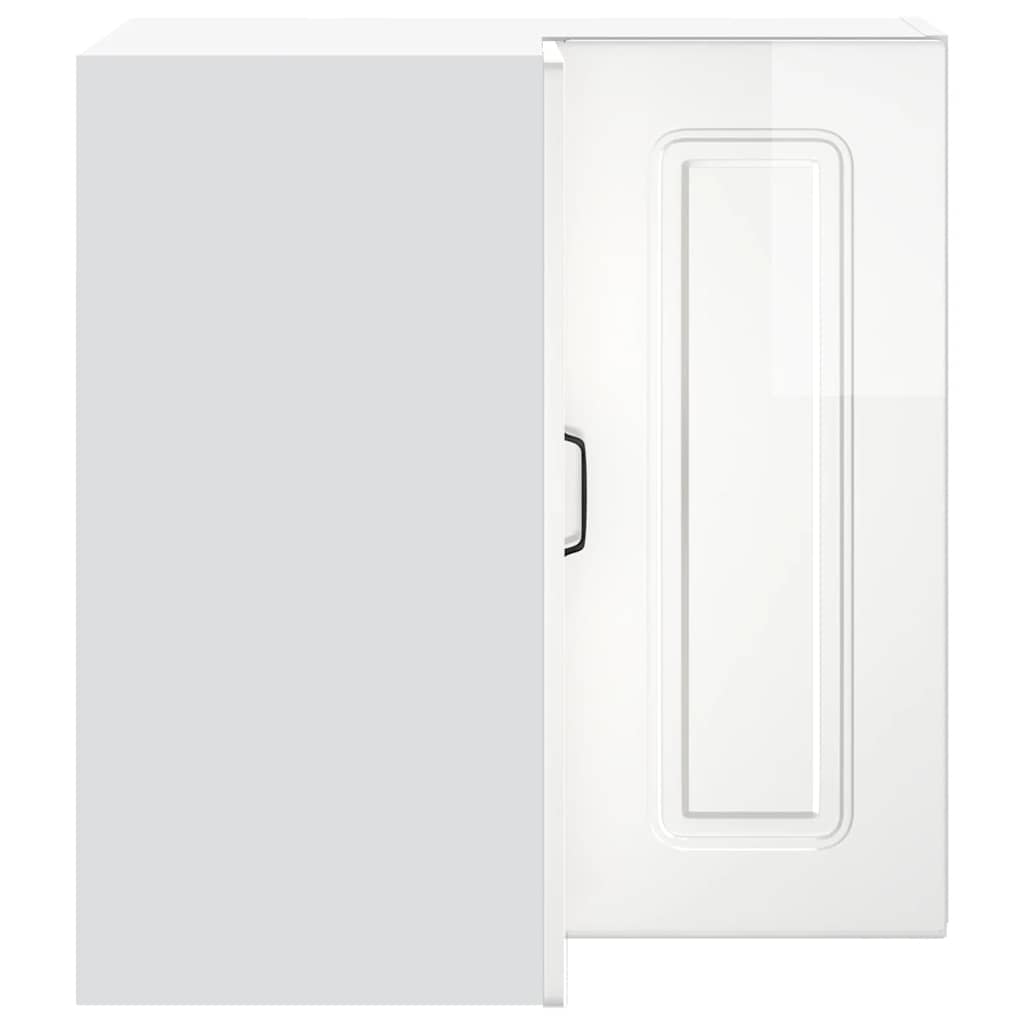 Köksinredning Överskåp Hörnskåp Kalmar Högglans Vit