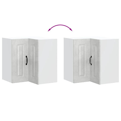 Köksinredning Överskåp Hörnskåp Kalmar Betonggrå