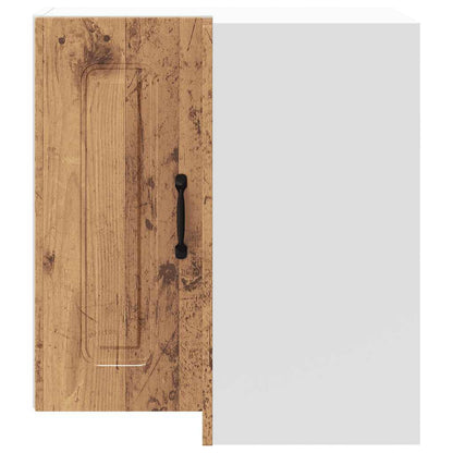 Köksinredning Överskåp Hörnskåp Kalmar Åldrat Trä