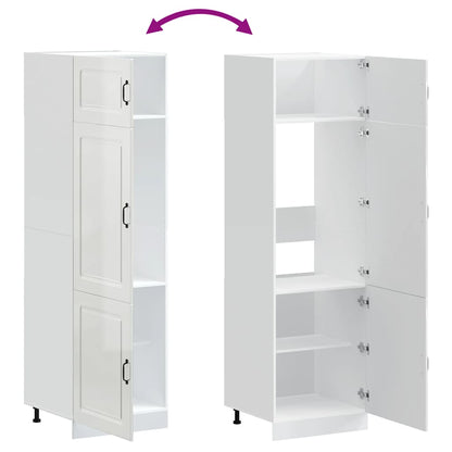 Köksinredning Köksskåp Kalmar Högglans Vit