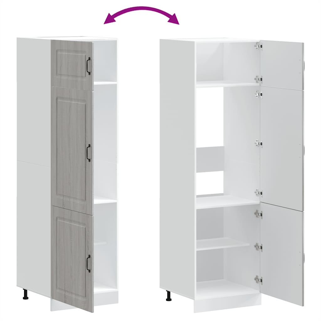 Köksinredning Köksskåp Kalmar Sonoma Grå