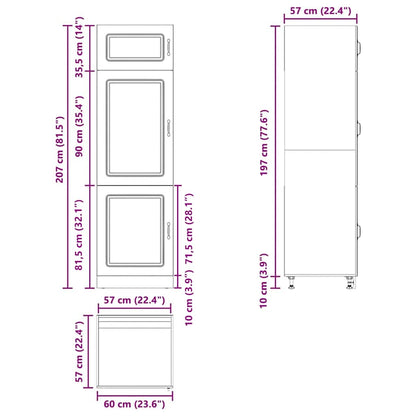 Köksinredning Köksskåp Kalmar Sonoma Grå