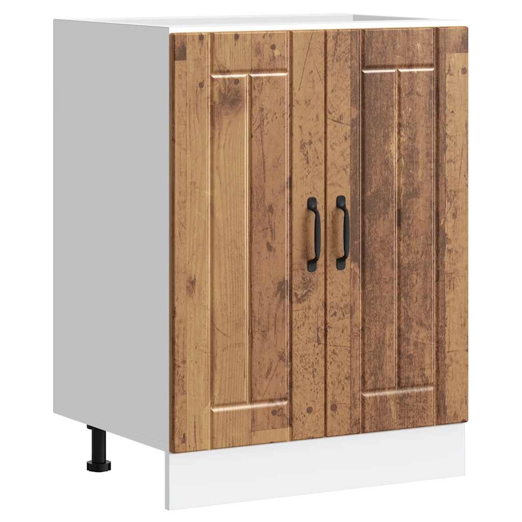 Köksinredning Underskåp Lucca Åldrat Trä