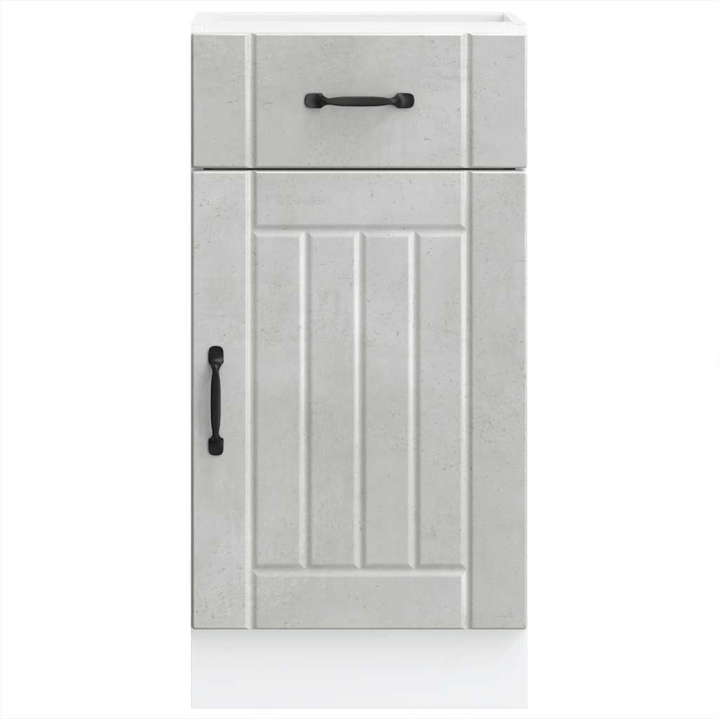 Köksinredning Underskåp Lucca Betonggrå