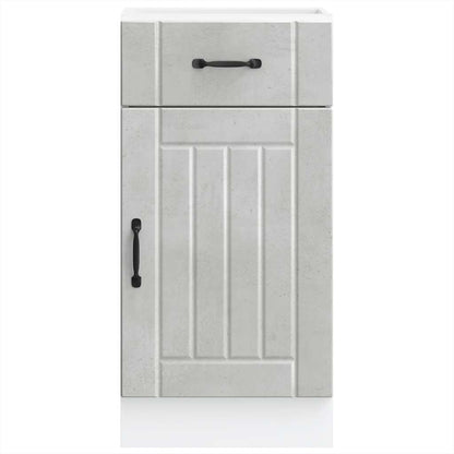 Köksinredning Underskåp Lucca Betonggrå