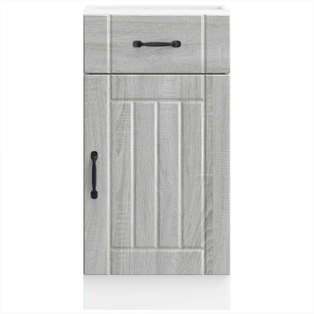 Köksinredning Underskåp för kök Lucca Sonoma Grå