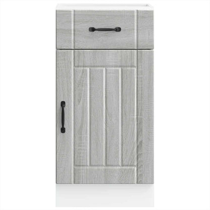 Köksinredning Underskåp för kök Lucca Sonoma Grå