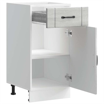 Köksinredning Underskåp för kök Lucca Sonoma Grå