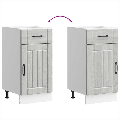 Köksinredning Underskåp för kök Lucca Sonoma Grå