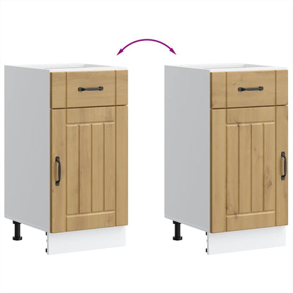 Köksinredning Underskåp Lucca Artisan ek