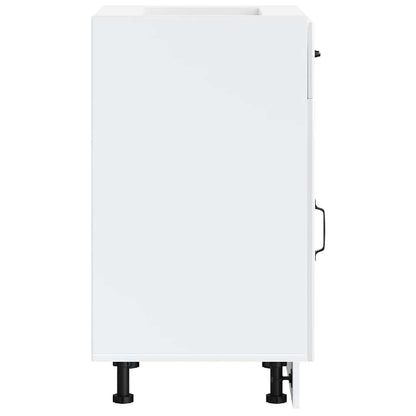 Köksinredning Underskåp Lucca Högglans Vit