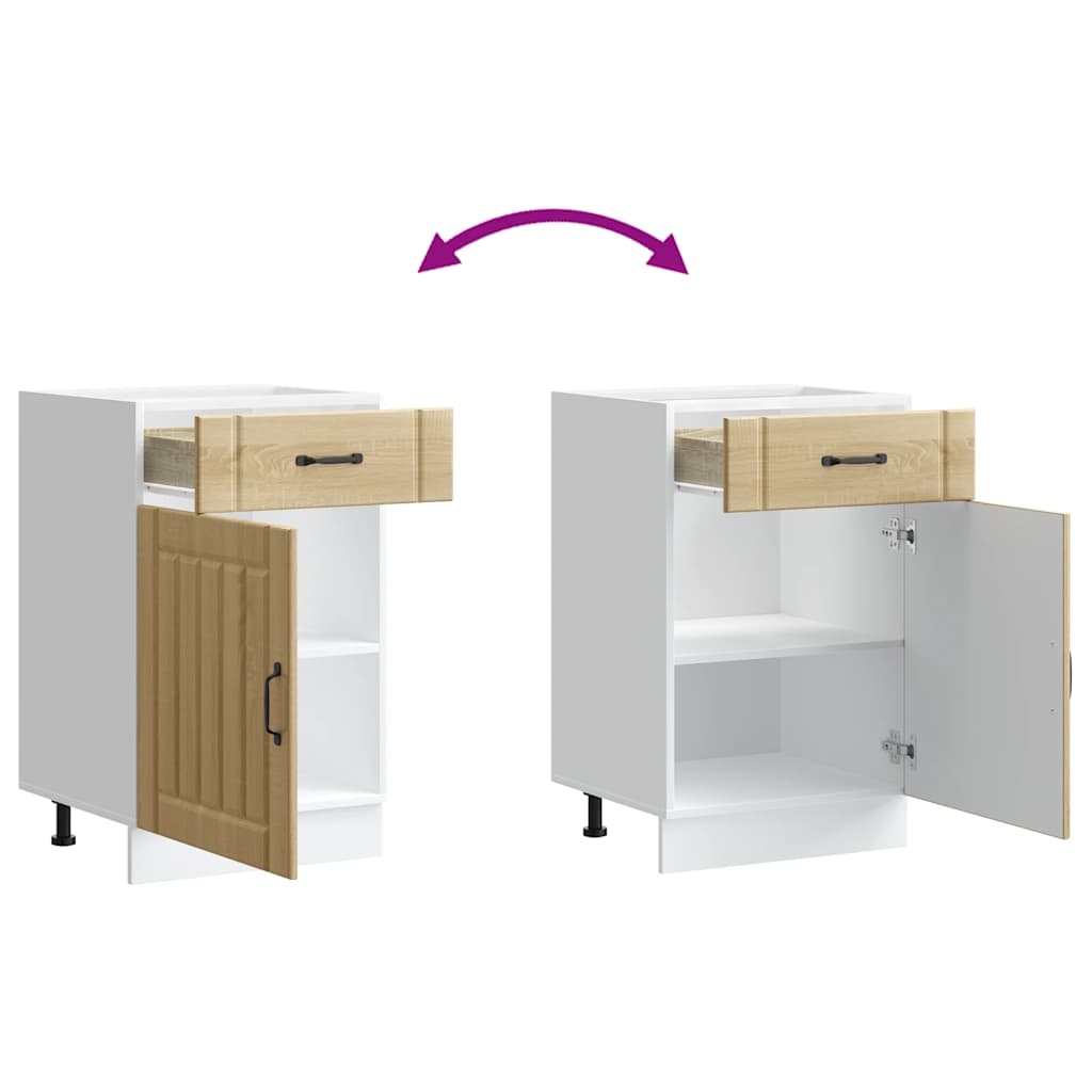 Köksinredning Underskåp Lucca Sonoma Ek