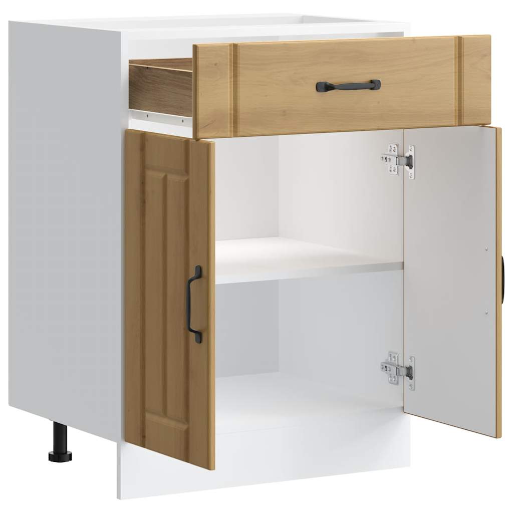 Köksinredning Underskåp Lucca Artisan ek