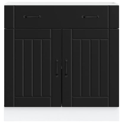 Köksinredning Underskåp Lucca svart