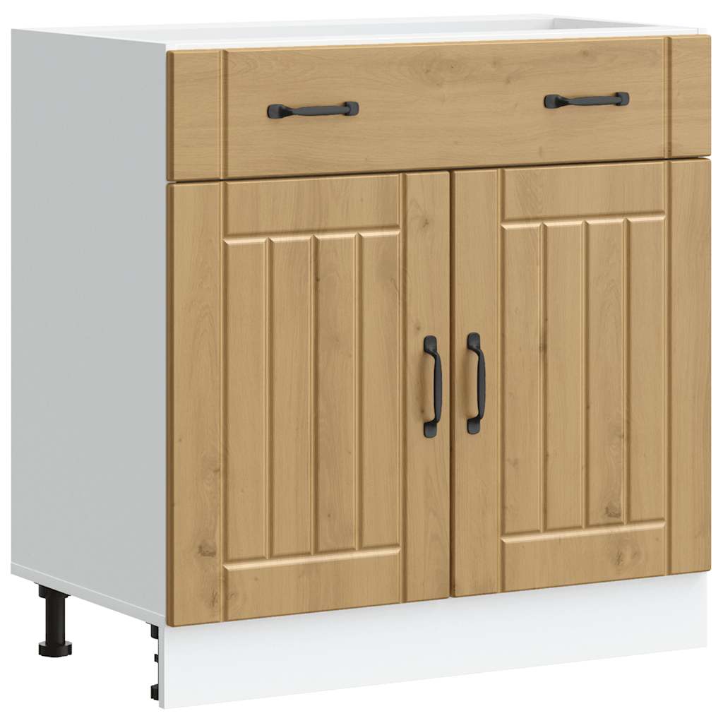 Köksinredning Underskåp Lucca Artisan ek