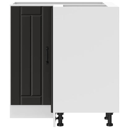 Köksinredning Underskåp Hörnbänkskåp Lucca svart