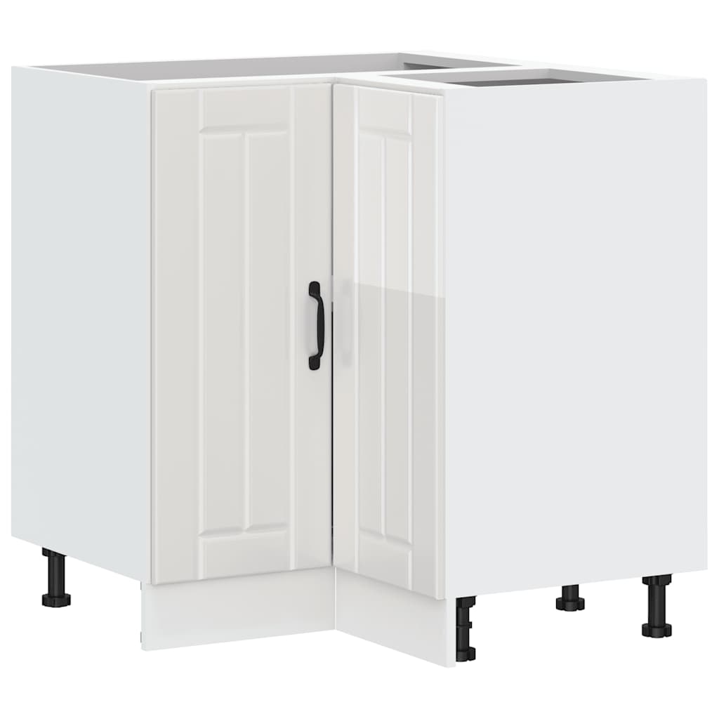 Köksinredning Underskåp Hörnbänkskåp Lucca Högglans Vit