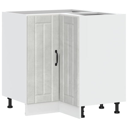 Köksinredning Underskåp Hörnbänkskåp Lucca Betonggrå