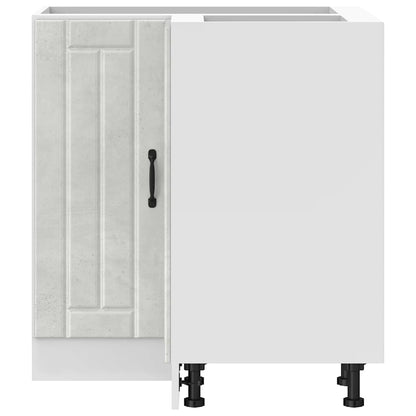 Köksinredning Underskåp Hörnbänkskåp Lucca Betonggrå