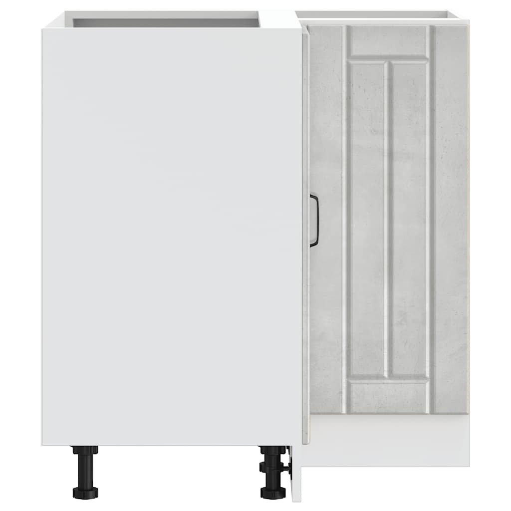 Köksinredning Underskåp Hörnbänkskåp Lucca Betonggrå