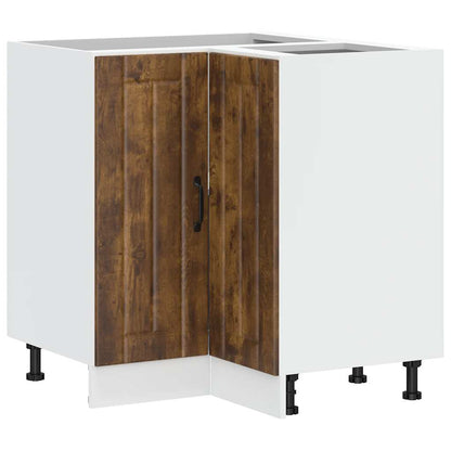 Köksinredning Underskåp Hörnbänkskåp Lucca Rökfärgad ek