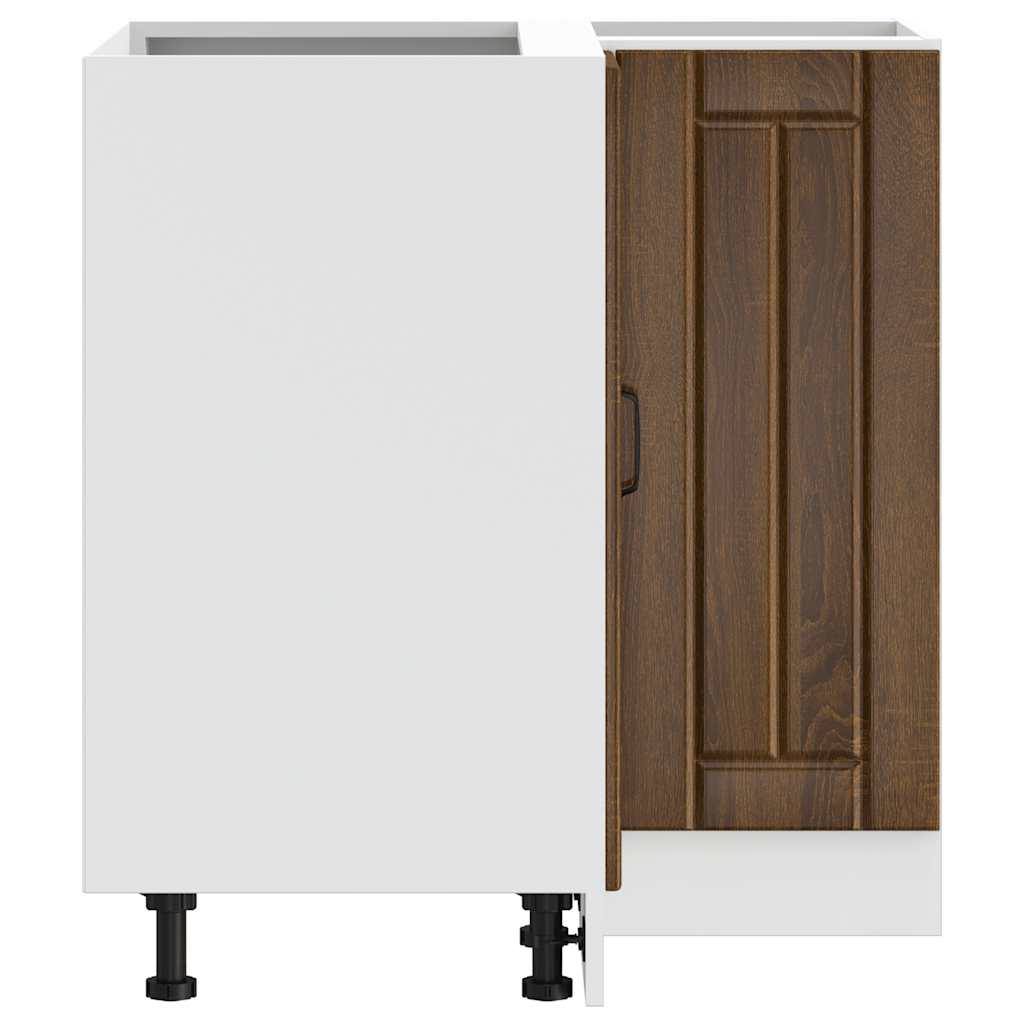 Köksinredning Underskåp Hörnbänkskåp Lucca Brun ek