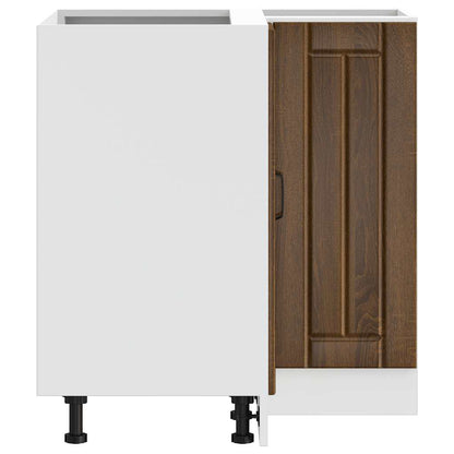 Köksinredning Underskåp Hörnbänkskåp Lucca Brun ek