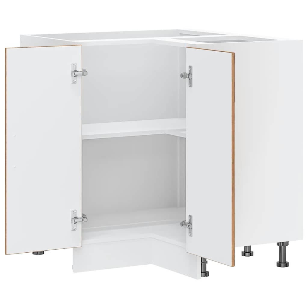 Köksinredning Underskåp Hörnbänkskåp Lucca Åldrat Trä