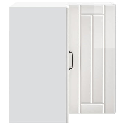 Köksinredning Överskåp Hörnskåp Lucca Högglans Vit