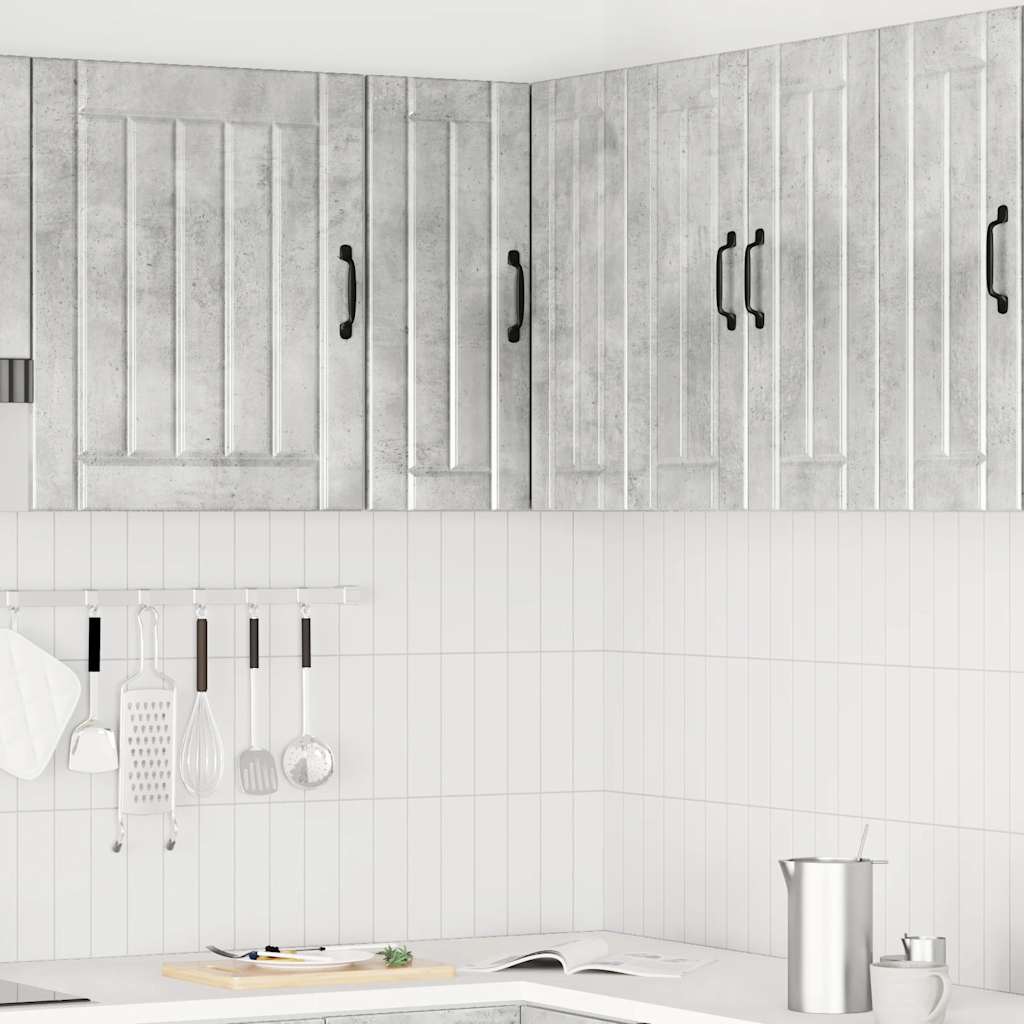 Köksinredning Överskåp Hörnskåp Lucca Betonggrå