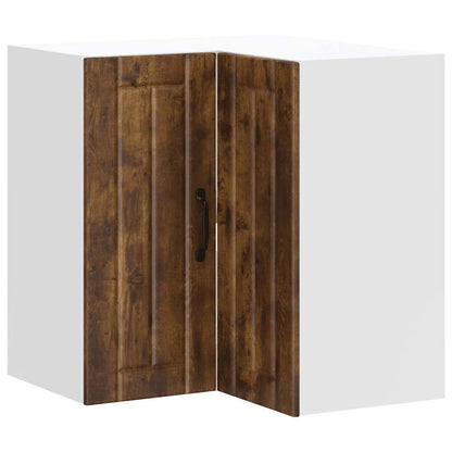 Köksinredning Överskåp Hörnskåp Lucca Rökfärgad ek