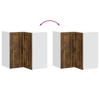 Köksinredning Överskåp Hörnskåp Lucca Rökfärgad ek