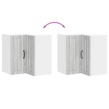 Köksinredning Överskåp Hörnskåp Lucca Sonoma Grå