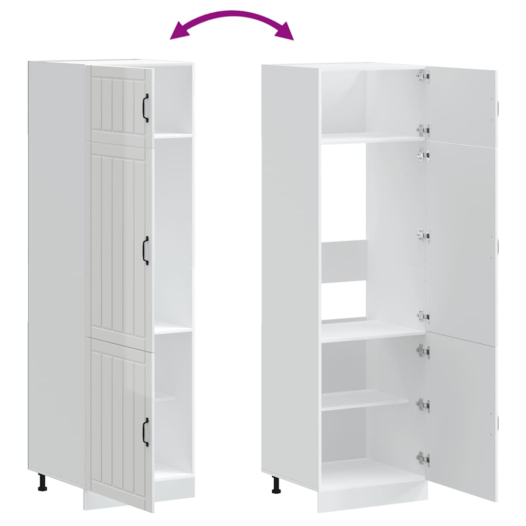 Köksinredning Köksskåp Lucca Högglans Vit