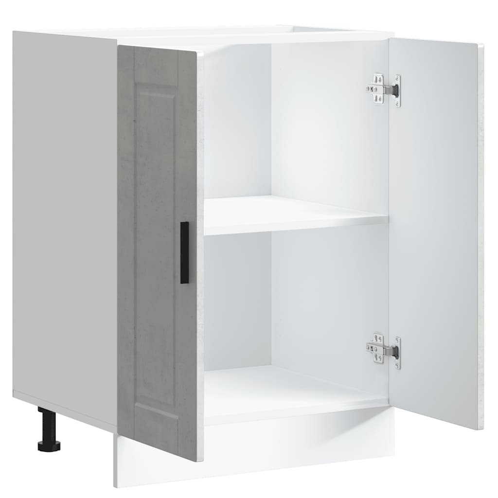 Köksinredning Underskåp för kök Porto Betonggrå