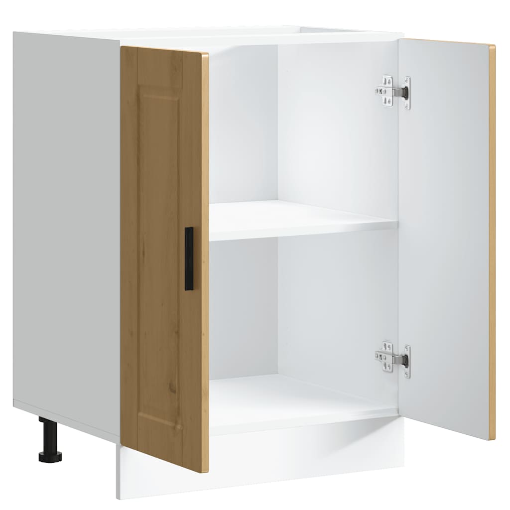 Köksinredning Underskåp Porto Artisan ek