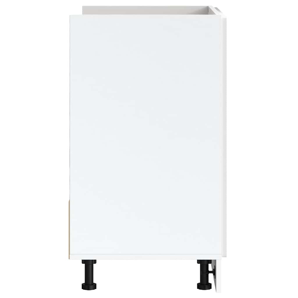 Köksinredning Underskåp Högglans Vit 80x46x81,5 cm