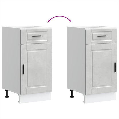 Köksinredning Underskåp Porto Betonggrå