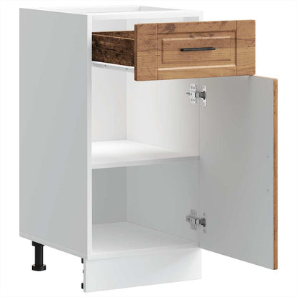 Köksinredning Underskåp Porto Åldrat Trä