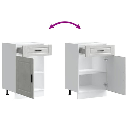 Köksinredning Underskåp Porto Betonggrå