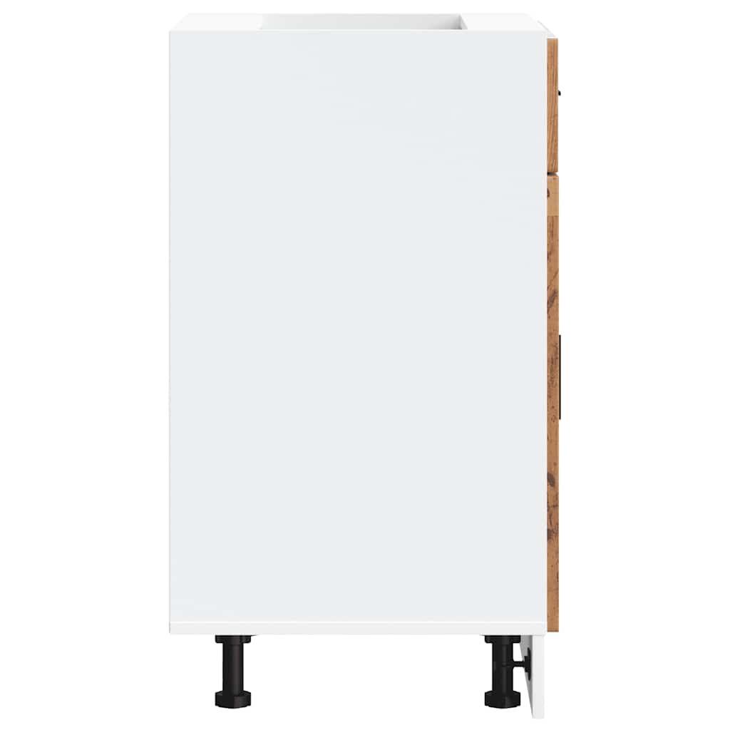 Köksinredning Underskåp Porto Åldrat Trä