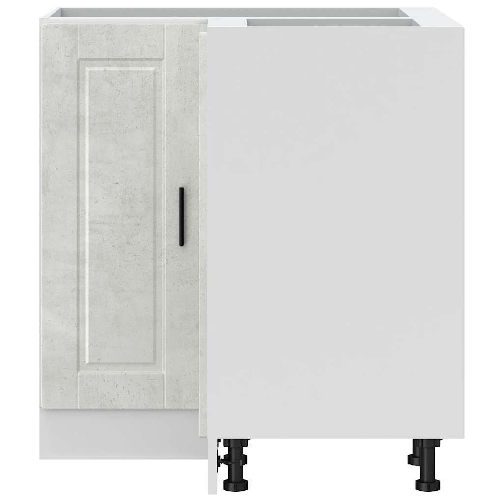 Köksinredning Underskåp Hörnbänkskåp "Porto" Betonggrå