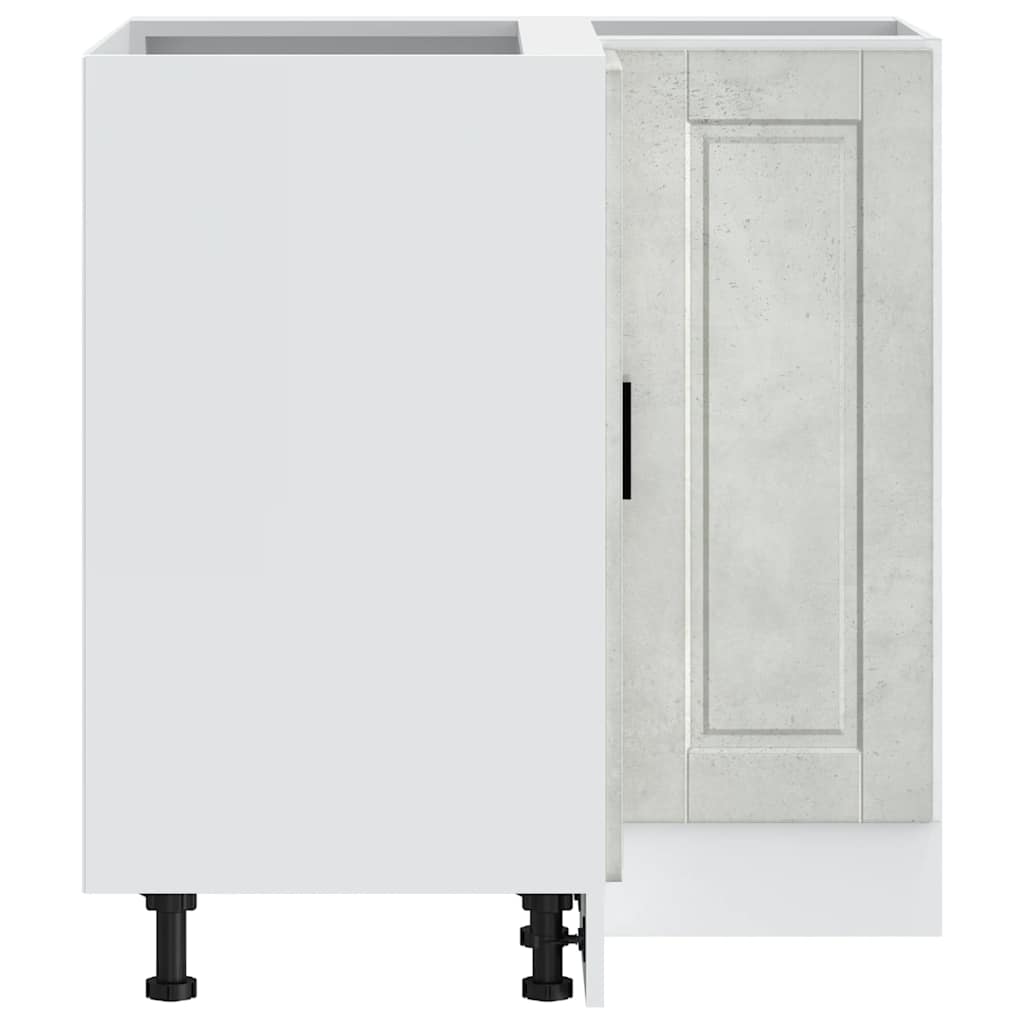 Köksinredning Underskåp Hörnbänkskåp "Porto" Betonggrå