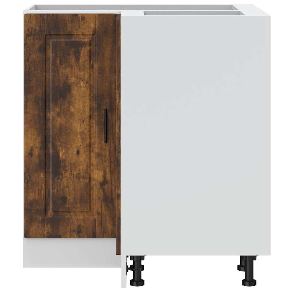 Köksinredning Underskåp Hörnbänkskåp "Porto" Rökfärgad ek