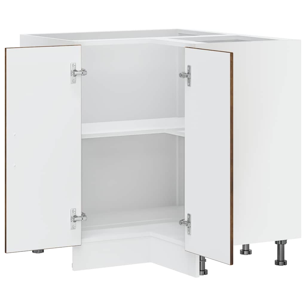 Köksinredning Underskåp Hörnbänkskåp "Porto" Rökfärgad ek